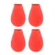 thumbnail image 5 of Botas De Lluvia Para Perros Zapatos De Nieve Impermeables Protector De Pata Botines De Exterior Rojo L, 5 of 5