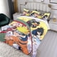 thumbnail image 3 of NARUTO Conjunto de sábanas temático, trío de piezas, cómodo y amigable con la piel, diseño único, regalo de decoración para el hogar para familiares, amigos y fans,173X218cm, 3 of 6