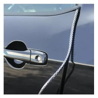 Genérico - Rollo De Moldura Protectora Para Autos 15 Metros Carbono