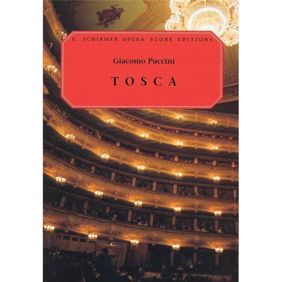 Partitura G. Schirmer – Tosca de Puccini (Italiano/Inglés)