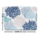 thumbnail image 1 of 1pc Fall Non-slip Bathroom Rug, Coral Blue Coastal Nautical Absorbent Floor Mat, Indoor Outdoor Anti-Slip Floor Mat, 16x24inch/20x31inch/18x47inch, Farmhouse For Home Decor, 1 of 4