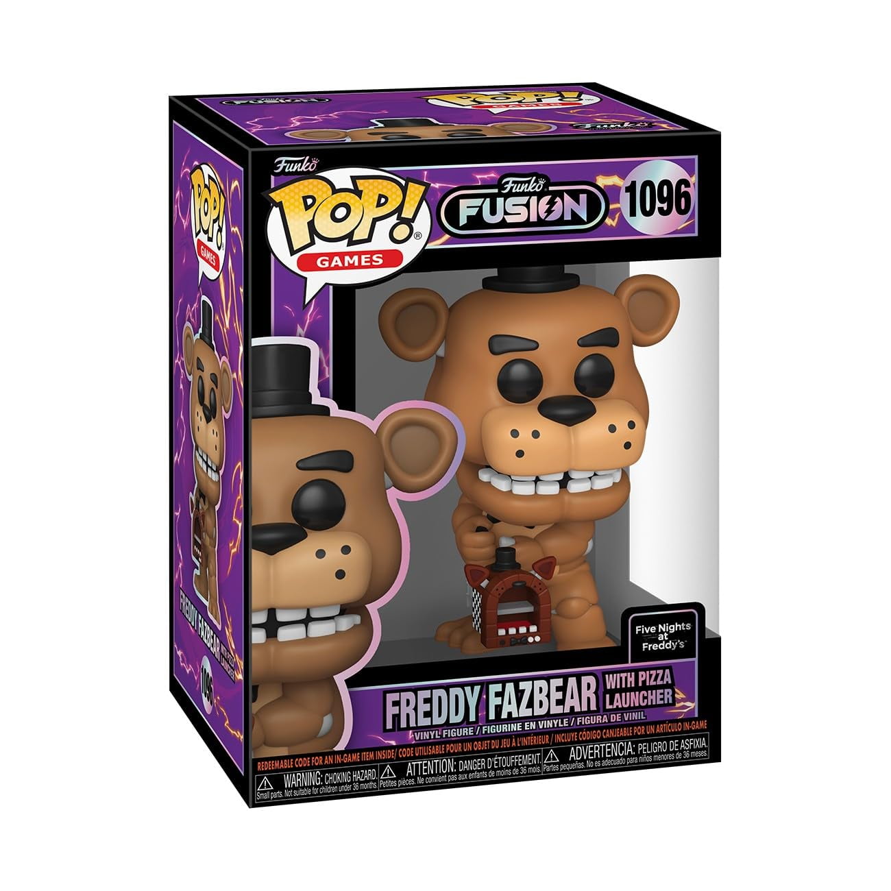 Figura De Vinilo Funko Pop! Games Fusion Freddy Fazbear, 9,5 Cm