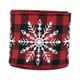 thumbnail image 1 of Cinta De Navidad, álbum De Recortes DIY Para Hacer Flores, Envolver Regalos, Fiesta, Rojo, Negro, 1 of 4