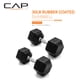thumbnail image 2 of Par de mancuernas hexagonales recubiertas CAP Barbell de 30 libras, 2 of 6