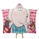 thumbnail image 1 of dibujos animados de Gildo Manta Capa con Capucha Anti-Bolitas, Manta de Lana Ártica Suave, Manta Portátil de Felpa Ligera y Lujosa, Poncho para Siesta en Casa y Oficina, 100*130cm, 1 of 6