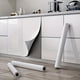 thumbnail image 5 of 1 Roll Glossy Vinyl Wallpaper Waterproof Grease Resistant Self-adhesive Home Removable Peel And Stick Wall Stickers Pearl Bright Furniture Stickers Kitchen Decorations, 5 of 5