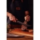 thumbnail image 3 of Cuchillo Para Carne Churrasco Black Con Lámina De Acero Inoxidable Oscurecido Y Mango De Madera 10, 3 of 5