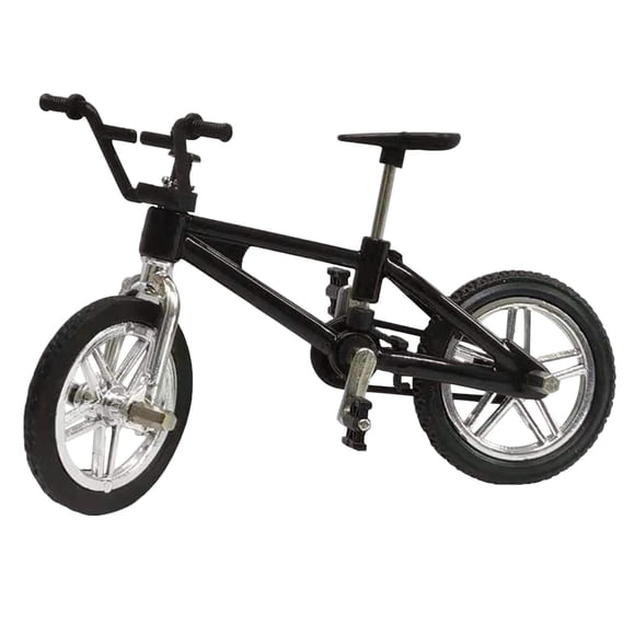 Novedad Finger Bike Decoración Manualidades Para Niños Niños Niñas Regalo De Cumpleaños Negro