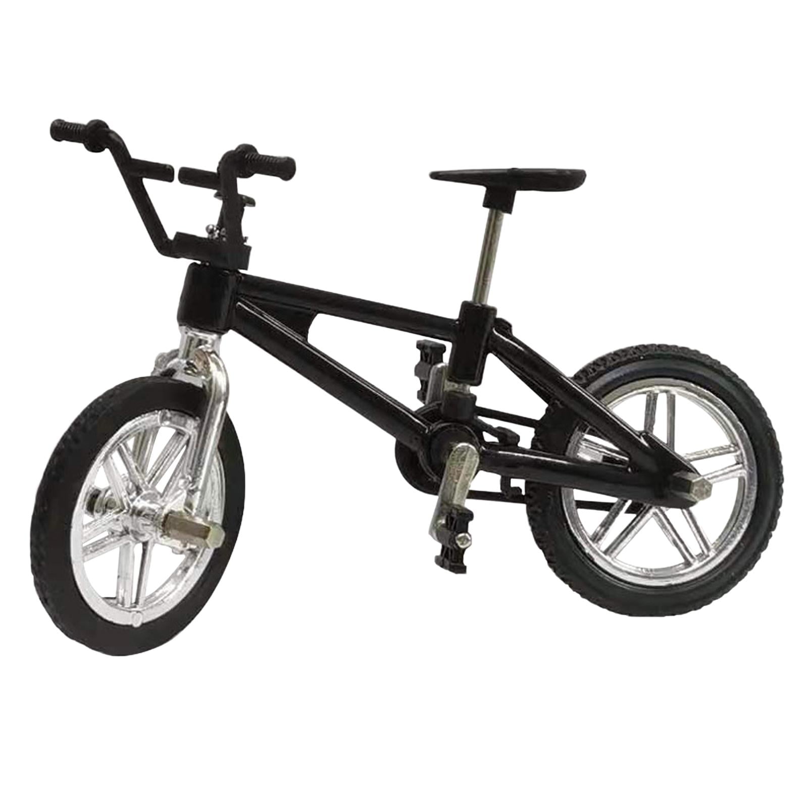 Bothyi - Novedad Finger Bike Decoración Manualidades Para Niños Niños Niñas Regalo De Cumpleaños Negro