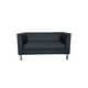 thumbnail image 1 of Sofa Caribe Dos Cuerpos En Lino Negro, 1 of 3
