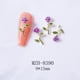 thumbnail image 1 of Xiao Hua Accesorios para Uñas Goteo Aceite Flor, 0.59 X 0.35 inch Accesorios de Uñas Flor 3D, Manualidades DIY para Accesorios de Uñas de Fondo Plano, 50 Piezas, Varilla de Flor Dorada+flor Morada, 1 of 5