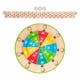 thumbnail image 5 of Juguete De Madera Con Rueda De Multiplicación, Plato Giratorio De Multiplicación 99 Para Profesores Y Niños, 5 of 5