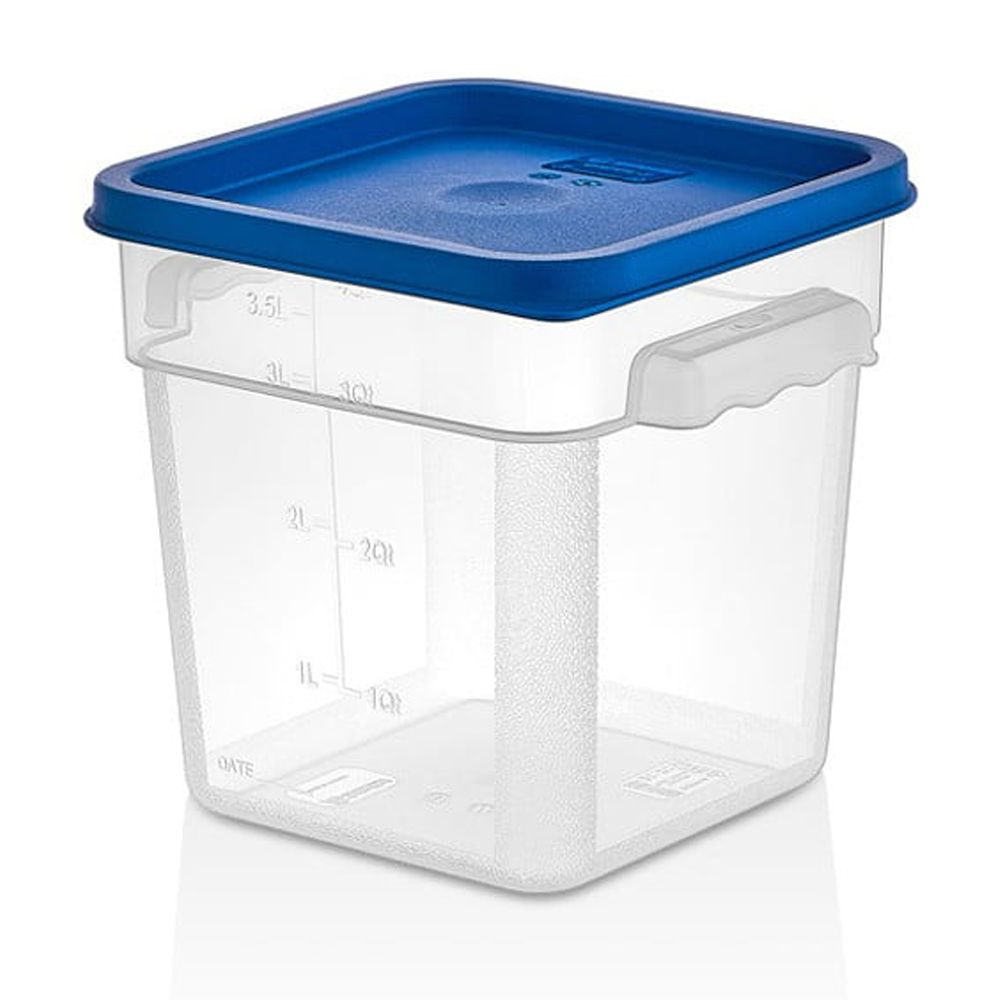Gastroplast - Recipiente Cuadrado Polietileno 3.8 Lts