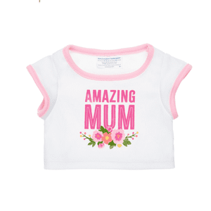 Polera Build A Bear Amazing Mum Mensaje Amoroso