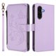 thumbnail image 2 of Funda Cartera Mariposa para [Samsung Galaxy A26] con Soporte y Cremallera Morado claro, 2 of 6