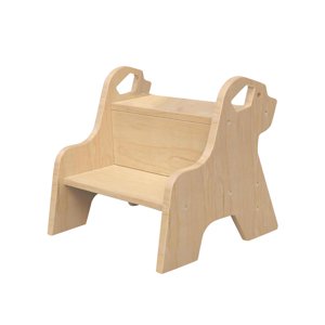 Magideal - Taburete De Baño Con Escalón Para Pies, Taburete De Ducha, Antideslizante, Multiusos, Para Lavado, Baño, Orinal, Banco Para Decoración De Exteriores E Madera