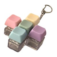 Magideal - Teclado El Teclado De Inquietud, Haga , Juguete Sensorial, Mecánico, Botón De Teclado Botón Relajante Juguete, Para Los Niños Adultos, Pase El Tie 5 Llaves