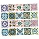 thumbnail image 1 of 20 piezas de azulejos de mosaico de pared pegatinas cocina ba?o azulejo calcomanías # 1 20x20 cm, 1 of 3