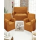 thumbnail image 4 of Set De Fundas Cubre Sillon 3+1+1 - Modelo Cuadrille Mostaza, 4 of 4
