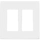 thumbnail image 1 of Placas de pared ENERLITES SI8832-W de 2 elementos, 11,89 cm x 11,99 cm, color blanco, 1 of 8