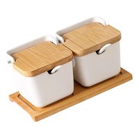 Genérico - Set 2 Frascos Recipientes Almacenamiento Organización Jhn