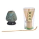 thumbnail image 2 of Juego De Batidores De Té Matcha Batidor De Bambú + Cuchara De Bambú + Soporte Para Batidor De Cerámica Azul, 2 of 5