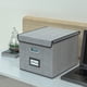 thumbnail image 5 of Caja organizadora de archivos Huolewa, portátil mejorada, con tapa, 5 of 7