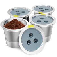 Paquete De 4 Cápsulas De Café Reutilizables Yeosen De Acero Inoxidable Ninja