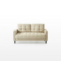 Sofá Zinus Benton 2 Cuerpos Beige