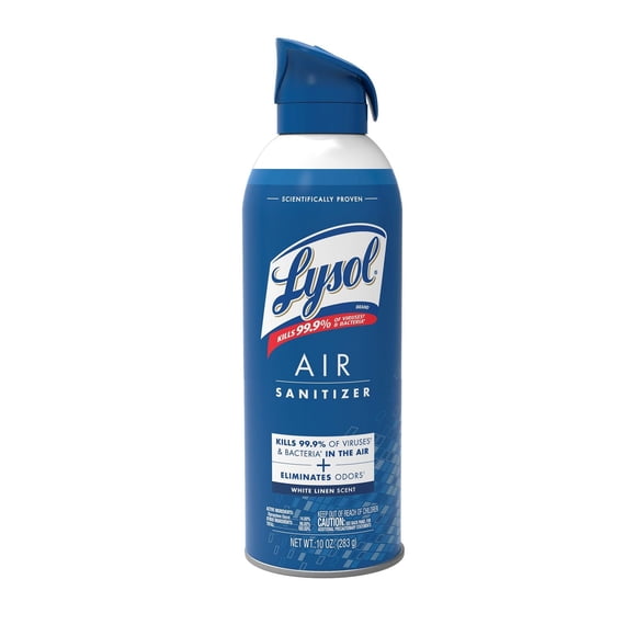 Sanitizador de Aire Lysol Aroma Blanco de Lino 295 ml