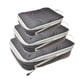 thumbnail image 2 of Organizador De Equipaje Impermeable De 3 Piezas, Bolsas De Almacenamiento De Ropa Ligeras, Color Negro, 2 of 5