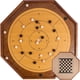 thumbnail image 1 of Juego Crokinole de Madera de 27 Pulgadas 2 en 1 con Damas, 1 of 3