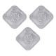 thumbnail image 4 of 3x Cubierta De Drenaje Almohadillas Aislantes Plegables Duraderas Para Bidés Fregadero Lavandería Gris, 4 of 5