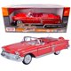 thumbnail image 1 of Modelo a escala 1:24 Motormax Chevrolet Impala 1958 convertible rojo, 1 of 8