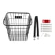 thumbnail image 3 of Portabicicletas Trasero, Cesta Para Bicicleta, Portabicicletas Para Ir De Compras, Bicicleta De Montaña Al Aire Libre, Bicicleta De Carretera, Negro, 3 of 5