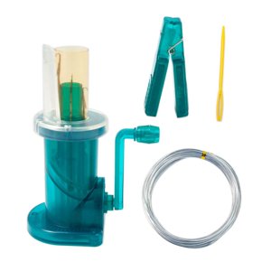 Magideal - Mini Máquina De Tejer, Tejedora De Carrete Manual Para El Hogar, Herramienta Para Tejer Tejedora Fácil, Pp, Bricolaje, Para Suéteres, Manualidades, Nu Verde