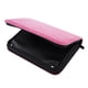 thumbnail image 5 of Tijeras de tijeras de pelo de cuero suave Estuche Peluquería Peine Funda Rosa, 5 of 5