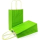 thumbnail image 1 of Bolsas Papel Kraft Verde Fiesta Cumpleaños Pack 12 Unds, 1 of 3
