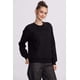 thumbnail image 2 of Polerón Mujer Oversize Bordado Negro, 2 of 4