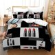 thumbnail image 2 of Makeup Highheels Lipstick Quilt Duvet Cover Set Bedroom Decor 3-Piece Bedding Set, 2 of 5