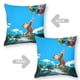 thumbnail image 2 of Jorge el Curioso Fundas de almohada de terciopelo con tema, regalos de funda de almohada, decoración para el hogar, cojín de lanzar, regalo de cumpleaños para fans y parejas.61*61cm., 2 of 6