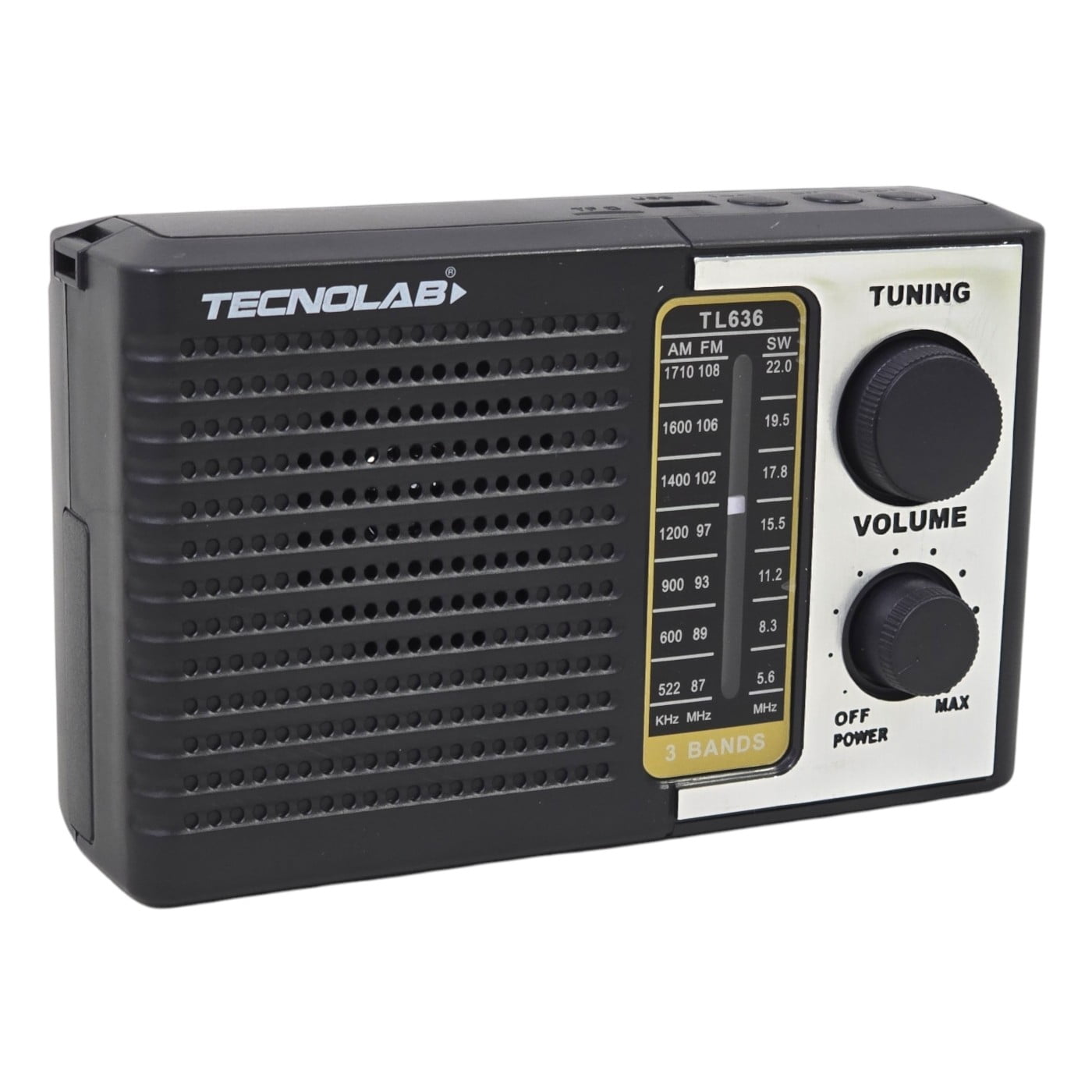Radio Solar Recargable Tecnolab Tl636 Usb/sd