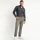 thumbnail image 1 of Pantalón Frente Plano Slim Fit Khaki Oscuro, 1 of 3