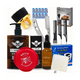 thumbnail image 1 of Kit Barberia Aceite Cera Shampoo Navaja Cepillo, 1 of 2