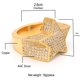 thumbnail image 5 of Anillos de Rapero Punky para Hombre, Anillos de Lujo Brillantes con Iced out, Grandes de Hip Hop, Circonia Cúbica, Anillos para Hombre, 5 of 9