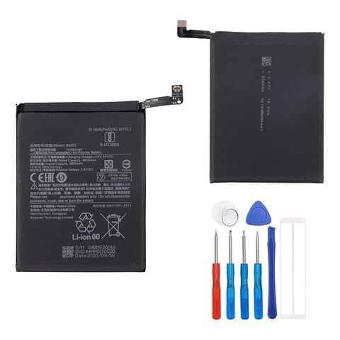 Genérico - Batería Bm53 Para Xiaomi Mi 10T 5G Mi 10T Pro K30S + Kit Her
