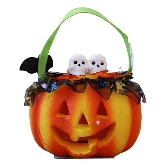 Ilumine La Linterna De La Calabaza De La Espuma De Halloween Decorativa Para El Estilo A Del Porche De La Mesa De La Casa