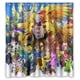 thumbnail image 1 of Cortina de ducha Digimon, juego de cortina de baño con ganchos, tamaño 66 x 72 pulgadas, 1 of 3