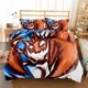 thumbnail image 1 of Kingler Hand Painting Duvet Cover Set King Queen Double Full Twin Single Size Bed Linen Set For Kids Teens Bedding SetBed Sheets, 1 of 5