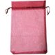 thumbnail image 1 of Bolsas De Organza Suxumhao Rojo Oscuro 100Pzas, 1 of 4